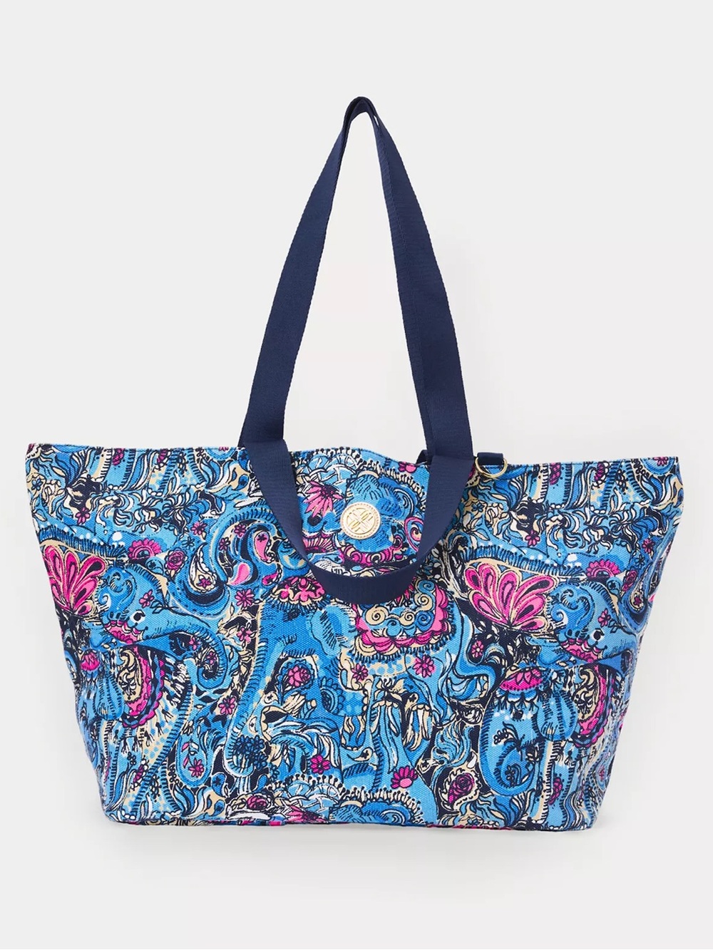 Lilly Pulitzer Canvas Tote Bag
Color: Multi Paisley Parade